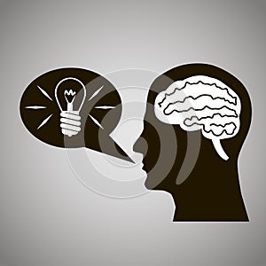 Headmind Brain Head Silhouette photo