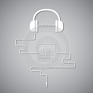 Headphone electronics