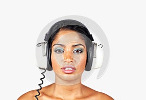 Headphone girl