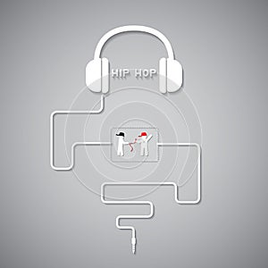 Headphone hiphop