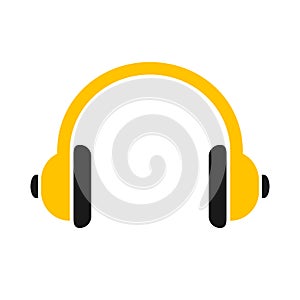 Headphone icon sign - for stock