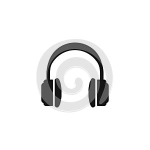 Headphone icon vector design template