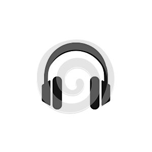 Headphone icon vector design template