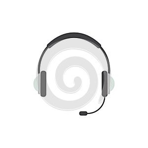 Headphone icon vector illustration