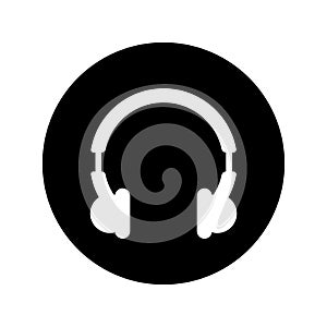 Headphone icon vector design