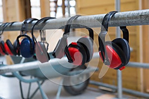 Headphones for hearing safety