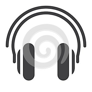 Headphones icon vector