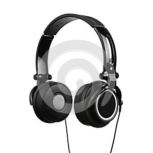 Headphones Isolated on a White Background