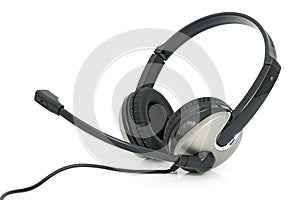 Headphones with microphone