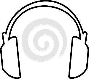 Headphones Outline