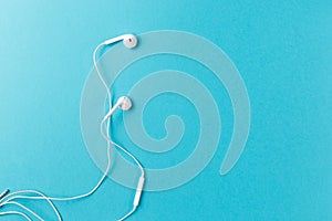 Headphones on pastel backgrounds