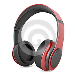 Headphones red