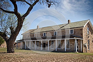 Headquarters at Fort Concho, Texas