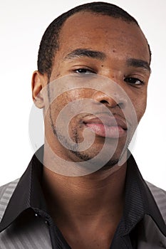 Headshot african american man