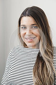 Headshot of a Beautiful Woman photo