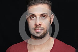 Headshot photo of a sportive young man