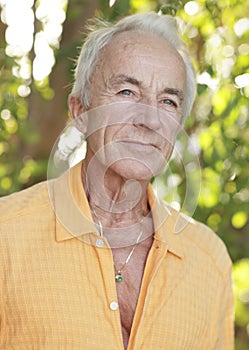 Headshot of a senior male