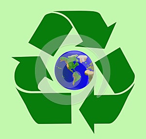 Heal the world by recycling