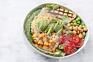 Healhty lunch bowl