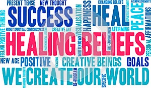 Healing Beliefs Word Cloud