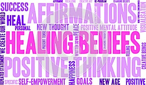 Healing Beliefs Word Cloud