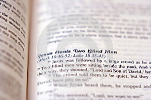 Healing the Blind photo
