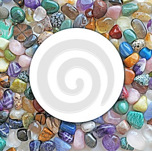 Healing Crystal Circle Surround Border