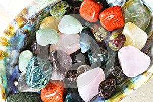 Healing Crystals Close Up