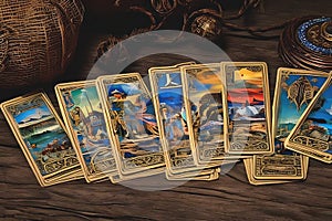 Healing and fortune-telling with tarot cards
