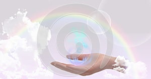 Healing hand website header/banner