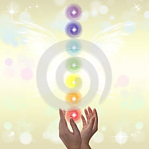 Healing Hands and seven chakras