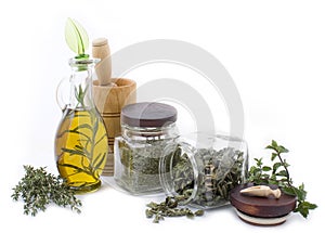 Healing herbs and img