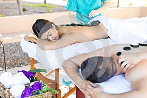 Healing Therapy For Couple At Spa