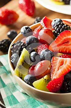 Heallthy Organic Fruit Salad