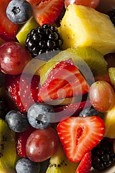 Heallthy Organic Fruit Salad