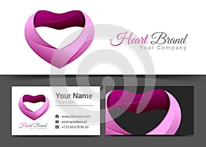 Healt Clinic Medical Fitness Corporate Logo and Business Card photo