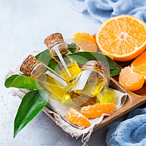 Organic essential tangerine, mandarin, clementine oil