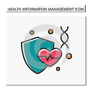 Health care color icon