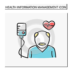 Health care color icon