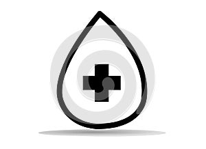 Health Care and Medical line Icon Design isolated on a white background. Emergency line symbol Illustration icon. Simple