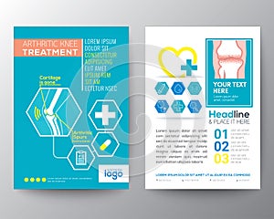 Health Care and Medical Poster Brochure Flyer design Layout