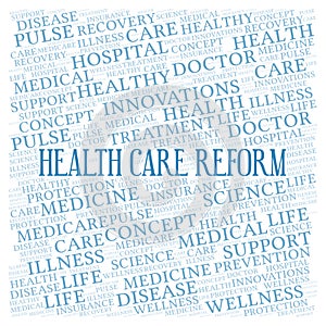 Health Care Reform word cloud