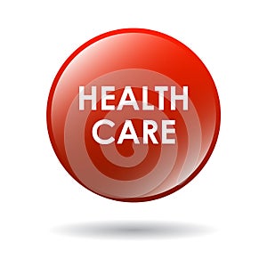 Health care web button