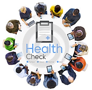 Health Check Diagnosis Medical Condition Analysis Concept