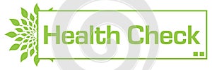 Health Check Leaves Circular Bar