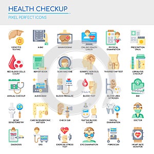 Health Checkup , Pixel Perfect Icons
