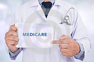 Health concept - MEDICARE photo