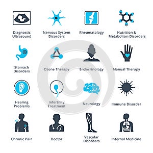 Health Conditions & Diseases Icons