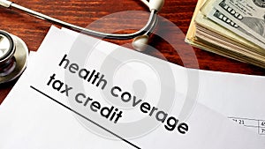 Health coverage tax credit.