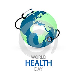 Health Day World phonendoscope with globe
